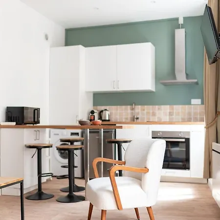 Ferienwohnung Le Stalingrad - T2 Moderne - A 2 Pas De La Gare Toulouse Exterior foto